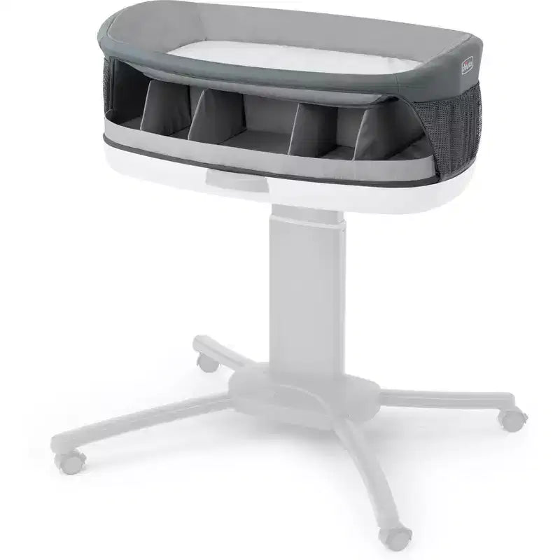 Chicco Close to You SE Changer & Organizer - Gray: Rounded Corners, Modern Style, 30 lb Capacity