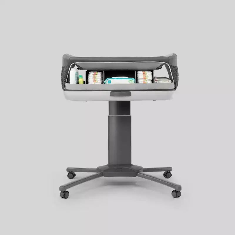 Fasciatoio e organizer Chicco Close to You SE - Grigio: angoli arrotondati, stile moderno, portata 13,6 kg