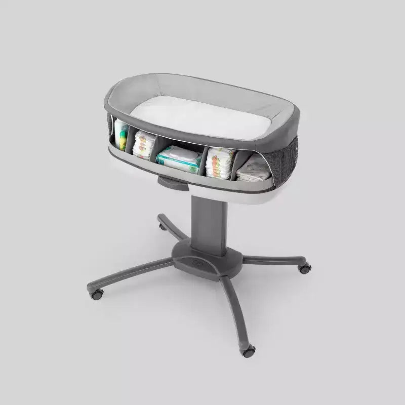 Fasciatoio e organizer Chicco Close to You SE - Grigio: angoli arrotondati, stile moderno, portata 13,6 kg