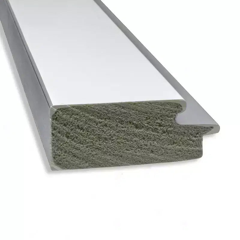 Specchio quadrato da bagno Amanti Art con cornice argento lucido in EVA da 81 x 81 cm: include ferramenta di montaggio, cornice in polistirolo
