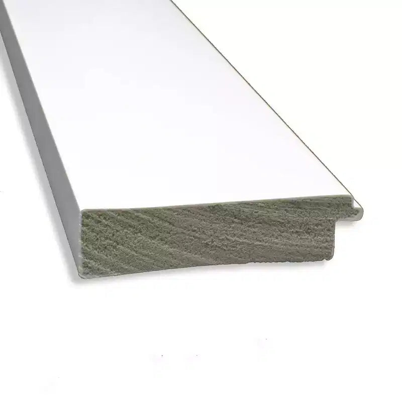 Specchio da porta a figura intera bianco senza smusso 20" x 54" - Amanti Art: facile montaggio a porta/parete, cornice in polistirene