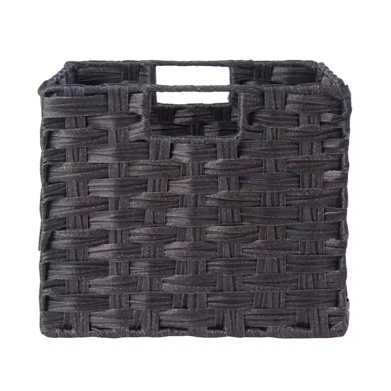 Scaffale portaoggetti Espresso 7 pezzi con cesti color cioccolato, montaggio con 1 persona