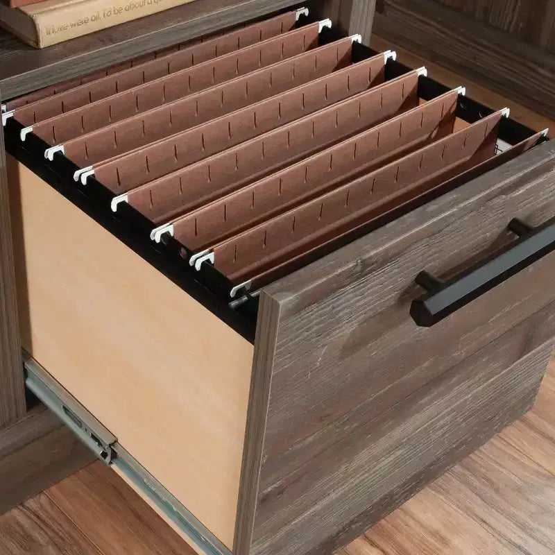 Scrivania per computer Sauder Aspen Post Pebble Pine