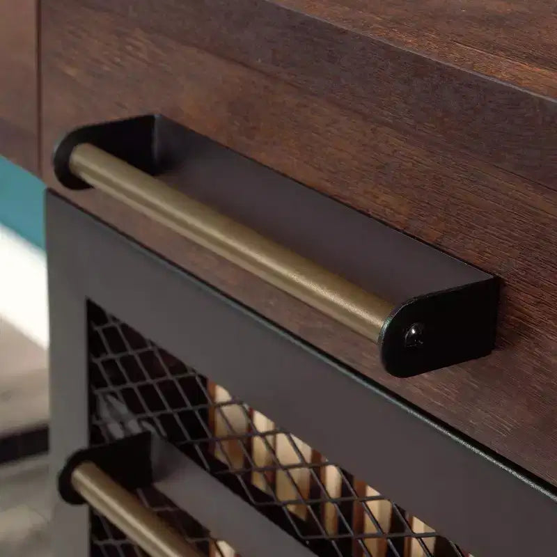 Sauder Briarbrook con mensola e cassetto Quercia Barrique