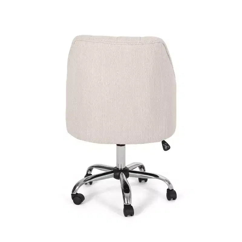 Sedia da ufficio Barbour Tufted con base girevole - Christopher Knight Home