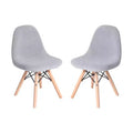 Merrick Lane Set of 2 Children's Lyon Faux Shearling Accent Chairs, Modern Accent Chair For Bedroom, Entryway, and Living Room