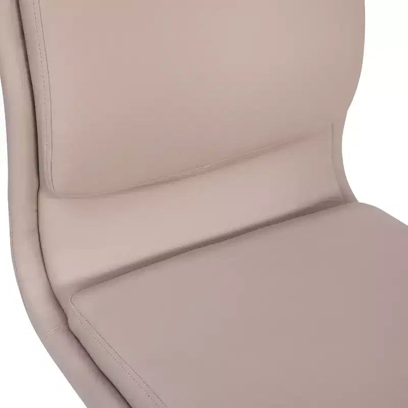 Sedia da ufficio senza braccioli Flash Furniture Madigan Mid-Back con tappezzeria e base in metallo regolabile, girevole