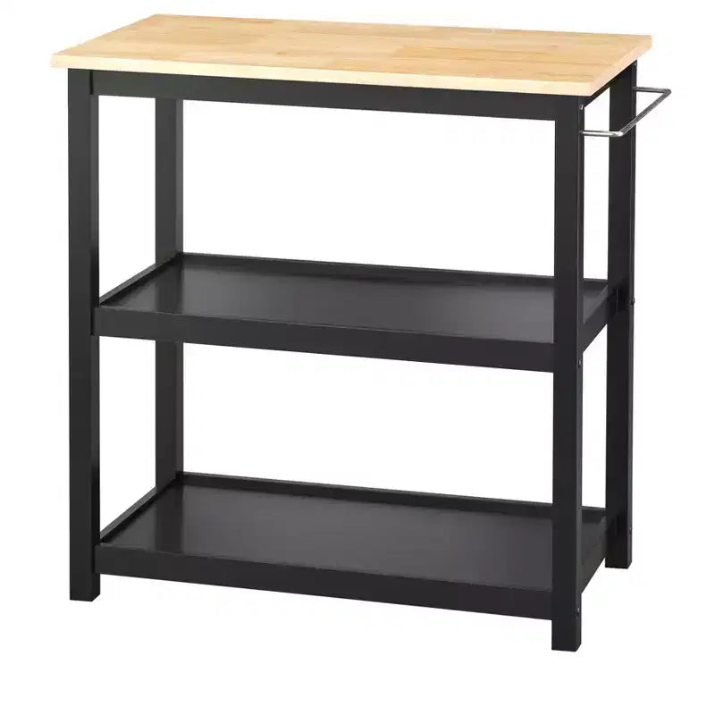 Mylah Kitchen 2-Tier Rolling Cart - Buylateral