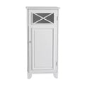 Teamson Home Dawson Freestanding Slim Floor Cabinet, White