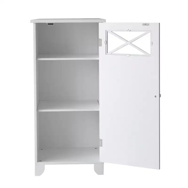 Mobile da bagno stretto da terra indipendente Teamson Home Dawson, bianco
