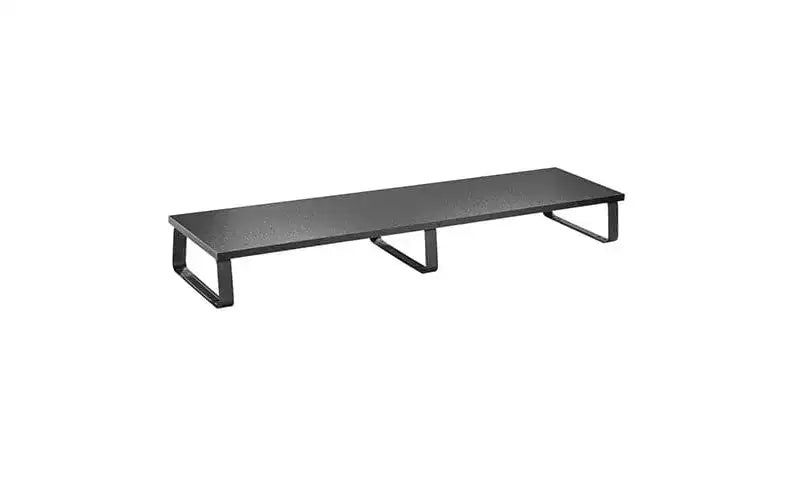Mount-It! Extra Long Monitor Desk Riser, Desktop Organizer for Double Computer Screens, Laptops, Desktops, TVs, 39 Inches Extra Wide, 44 Lbs. Capacity