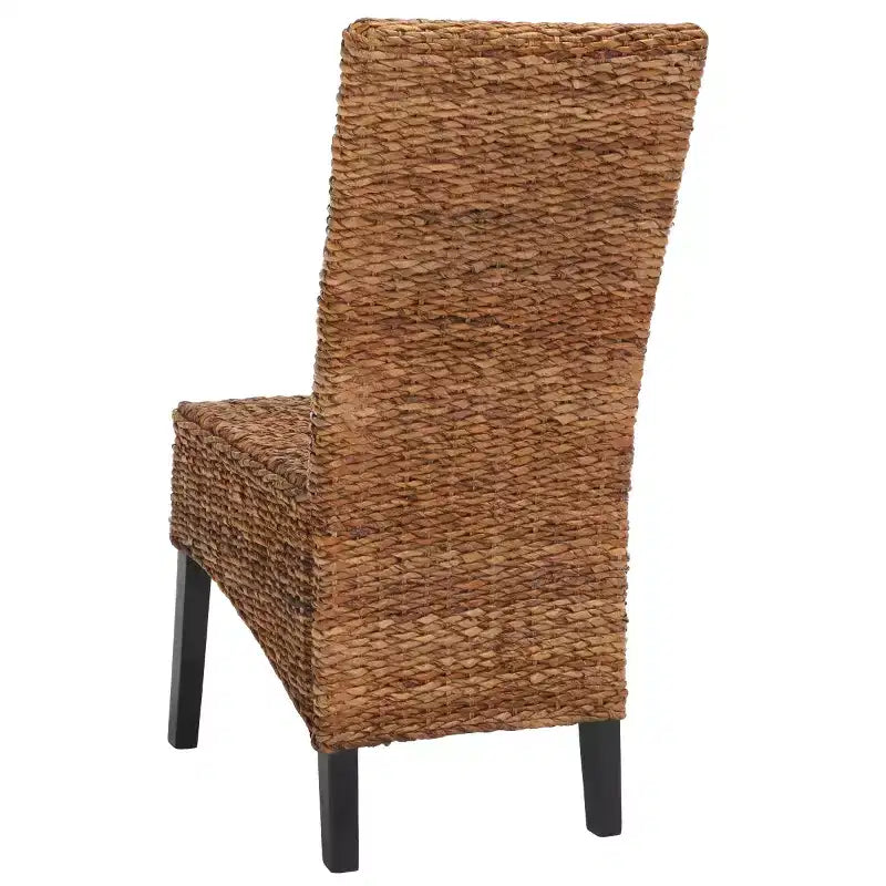 Sedia Laterale Kiska 18 H Rattan (Set di 2) - FOX1021 - Marrone Scuro - Safavieh Couture