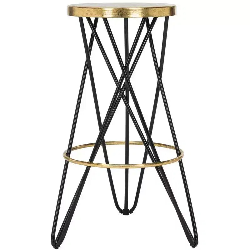 Sgabello da bar Lorna Gold Leaf - FOX3254 - Safavieh Couture