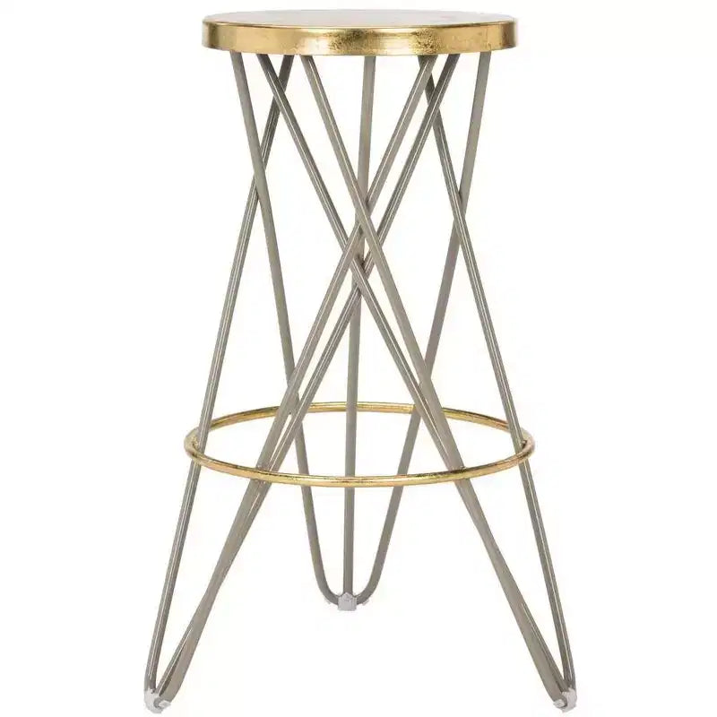 Sgabello da bar Lorna Gold Leaf - FOX3254 - Safavieh Couture