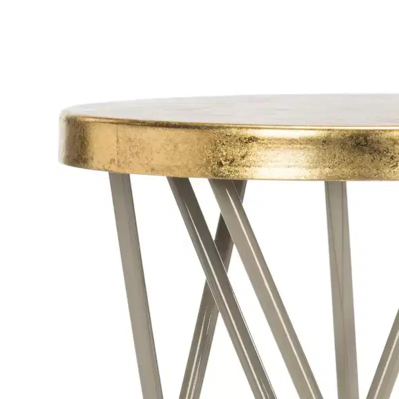 Sgabello da bar Lorna Gold Leaf - FOX3254 - Safavieh Couture