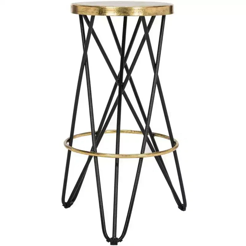 Sgabello da bar Lorna Gold Leaf - FOX3254 - Safavieh Couture