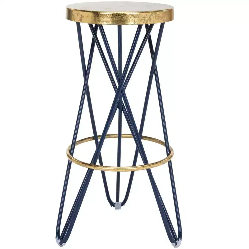 Sgabello da bar Lorna Gold Leaf - FOX3254 - Safavieh Couture