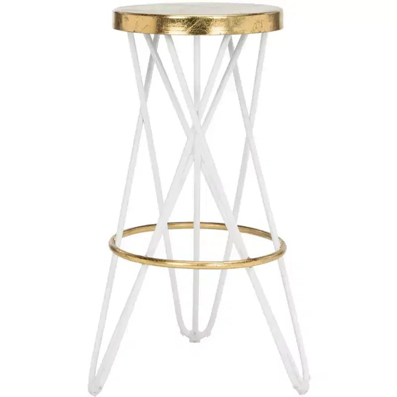 Sgabello da bar Lorna Gold Leaf - FOX3254 - Safavieh Couture