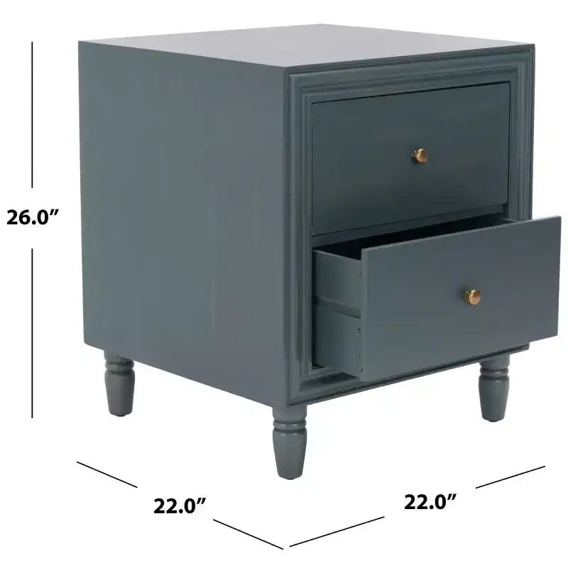 Comodino Blaise con vano contenitore - AMH6605 - Safavieh Couture